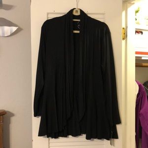 INC Black Cardigan XL NWT